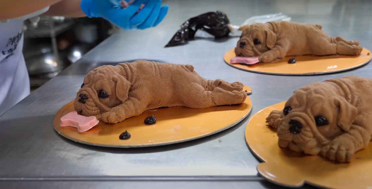 Puppy Dog Silicone Cake Baking Mould, 3D Dog Baking Tin, Novelty Cake Tins,  DIY Cake Mousse Mould, for Making Puppy Patterned Ice, Cookies, Candies,  Chocolate, Soaps, Cakes, Bread, Jelly, Pudding : Amazon.co.uk: