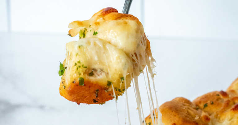 Garlic Butter Sheet Pan Bubble Bread