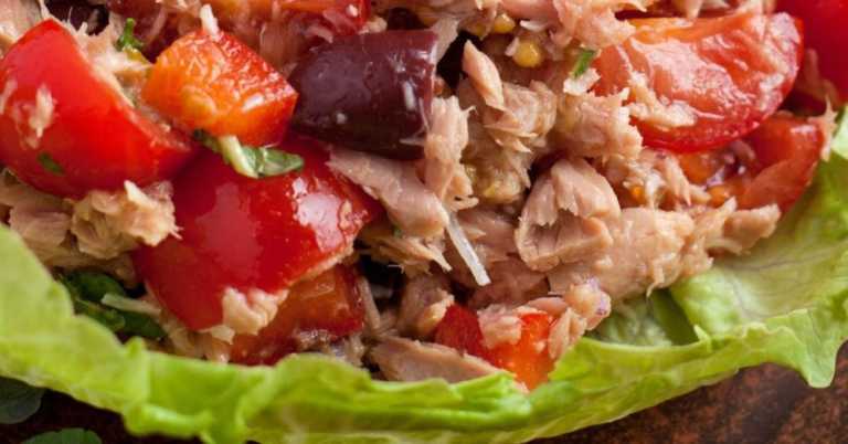 Tasty Tuna Lettuce Bowls