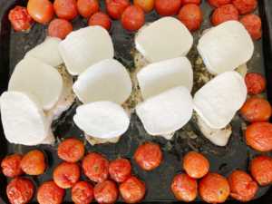 Sheet Pan Caprese Chicken | 12 Tomatoes