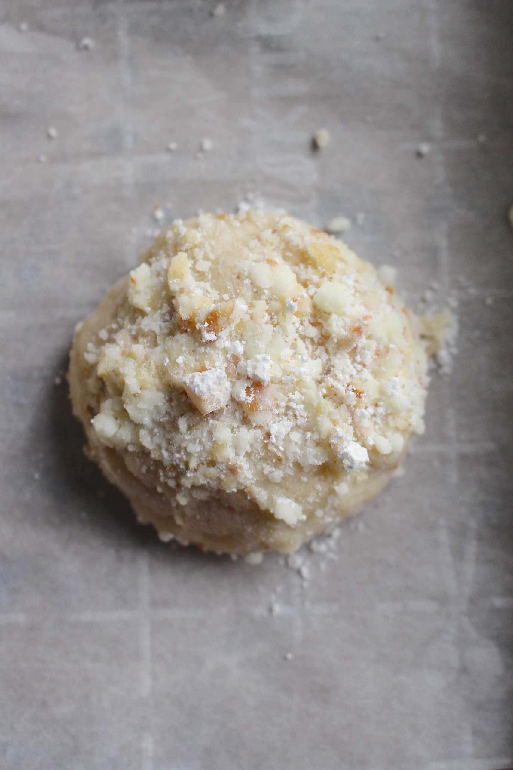 cream cheese snowball cookie 4