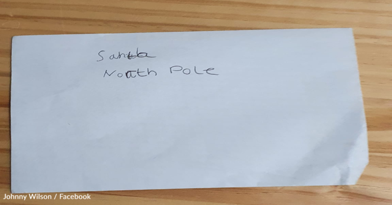 Hero Postman Hand Delivers Letter From Santa To Eager Little Girl