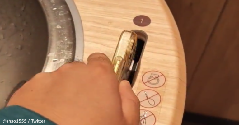 McDonald’s Restrooms In Japan Have Cell Phone Cleaning Slots In The Sinks