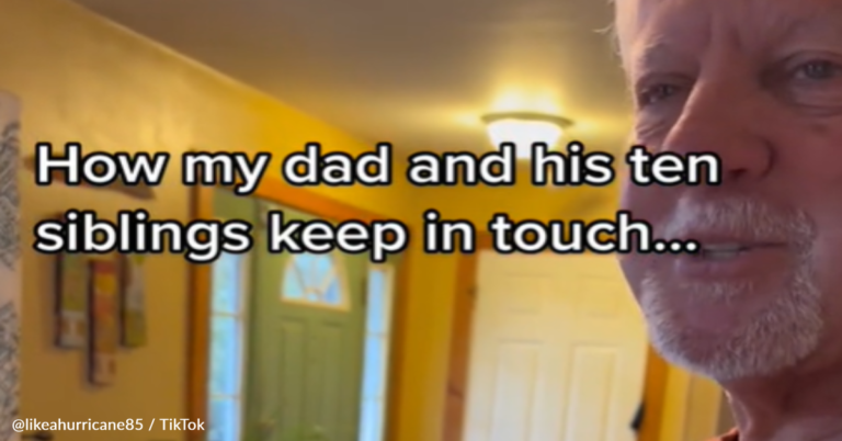 Dad Shares How He Keeps In Touch With His 10 Siblings