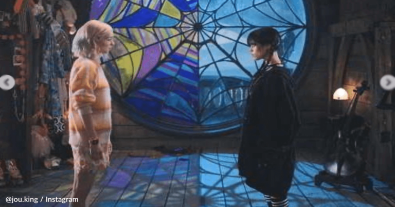 Baker Creates Wednesday Addams-Inspired Cake