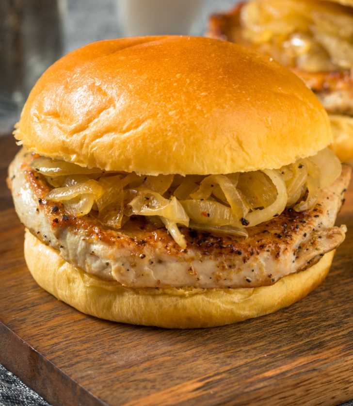 The Perfect Pork Chop Sandwich 12 Tomatoes