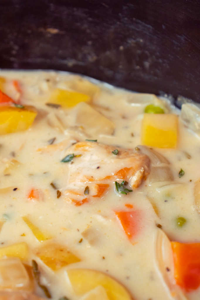 Slow Cooker White Wine Chicken Stew 12 Tomatoes