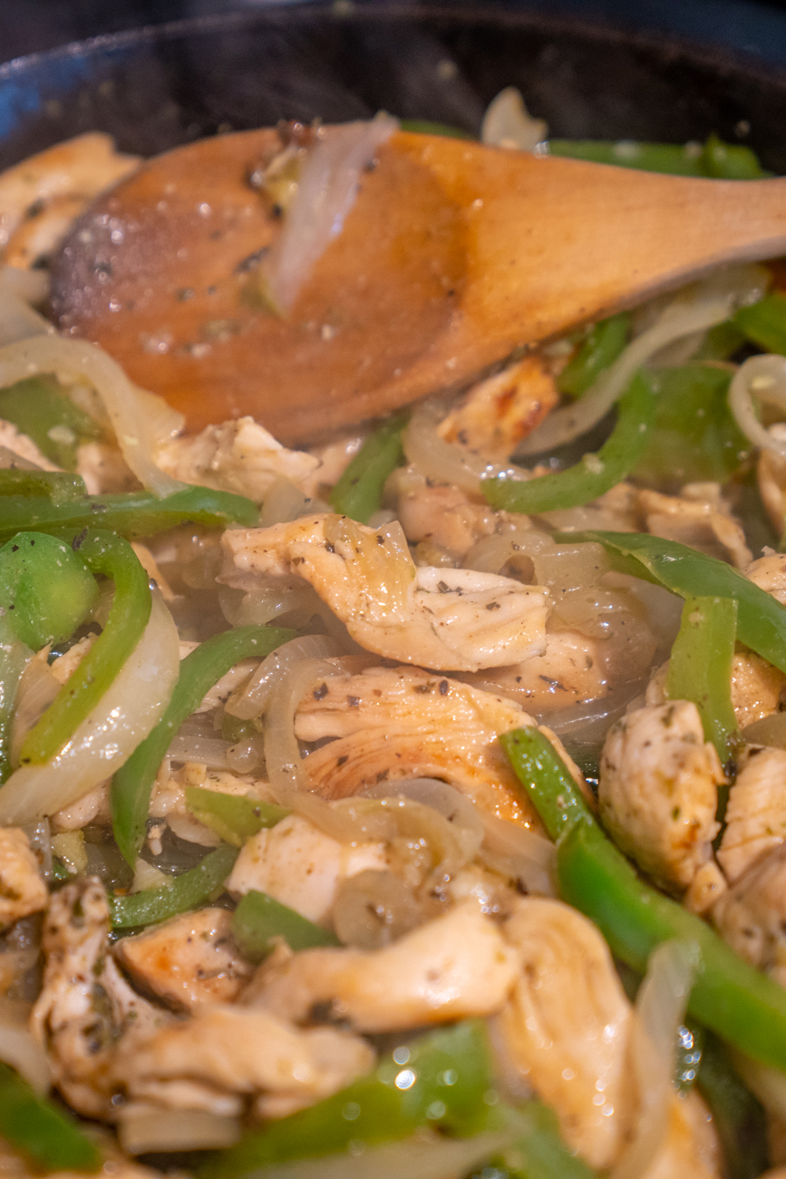 Skillet Chicken Fajitas - Recipe Runner