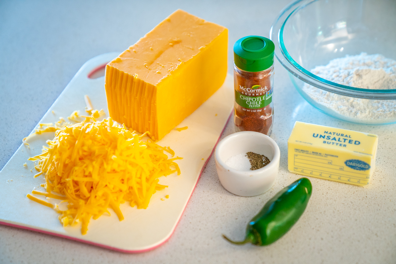 Ina Garten's Chipotle Cheddar Crackers