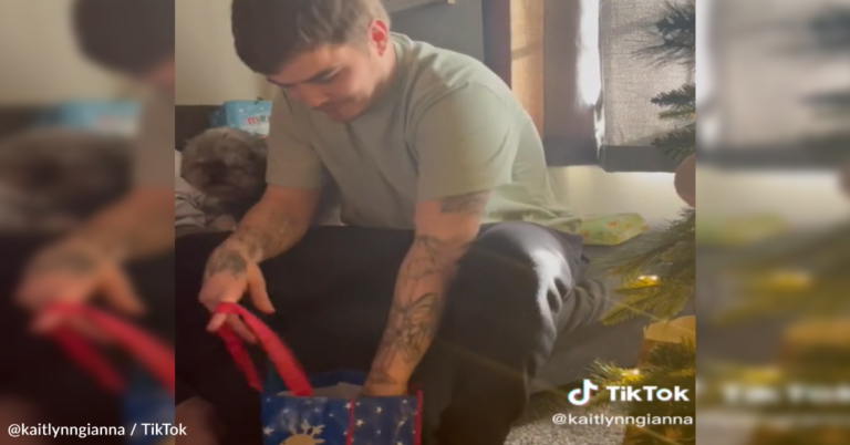 Man Gets Dolphin Mask For Christmas And Can’t Contain His Joy