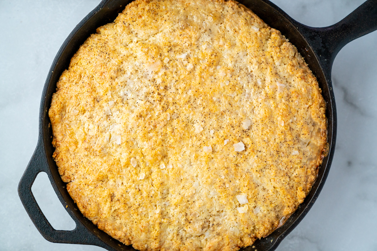 Cheddar & Black Pepper Cornbread