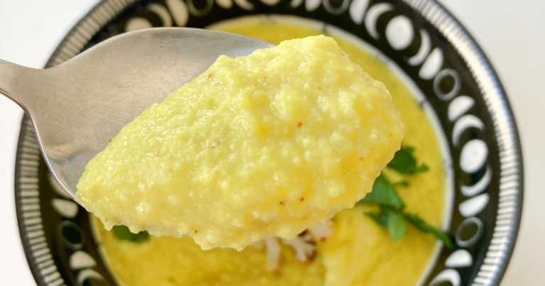 Coconut Milk Cauliflower Soup