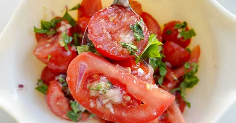 Italian Tomato Salad