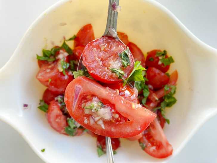 Italian Tomato Salad 12 Tomatoes