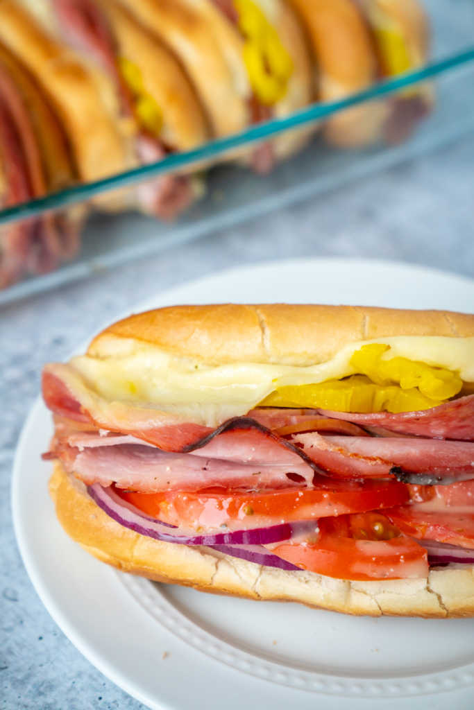 Baked Italian Subs 12 Tomatoes