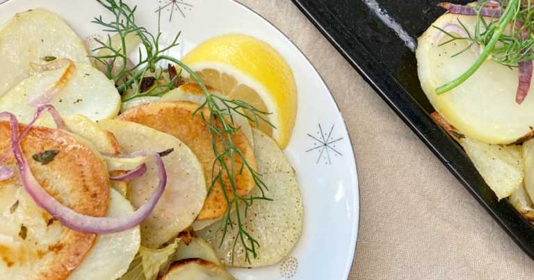 Fennel Oven Potatoes