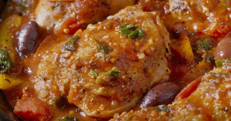 Rustic Chicken Cacciatore