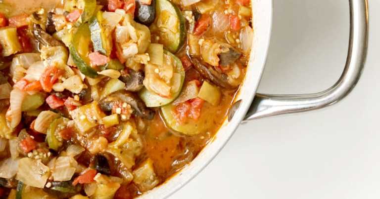 Easy Stovetop Ratatouille