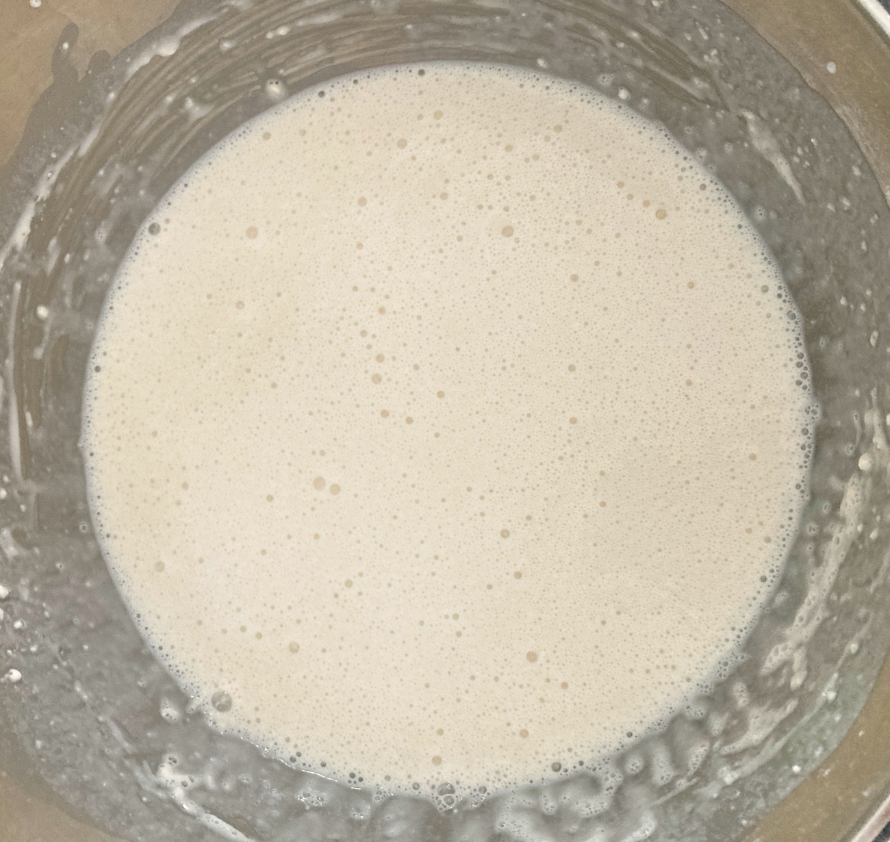 When ready to fry heat oil over medium-high heat (to 350˚F). Combine flour, sugar, baking powder, and salt in large bowl. Add milk and stir until batter forms.