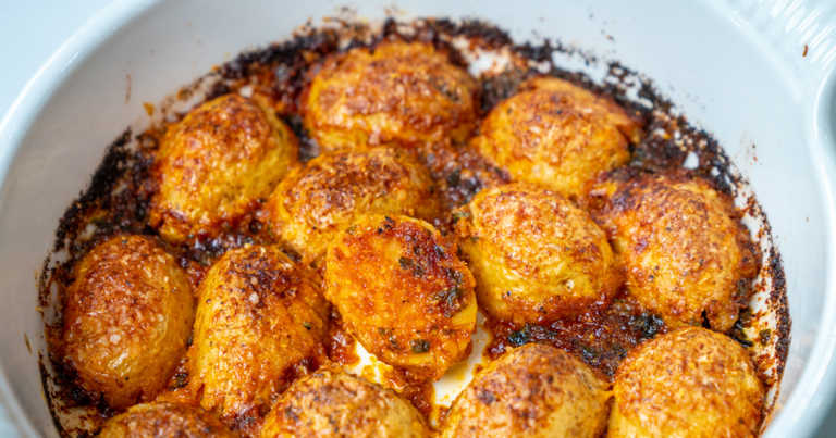 Crispy Parmesan Potatoes