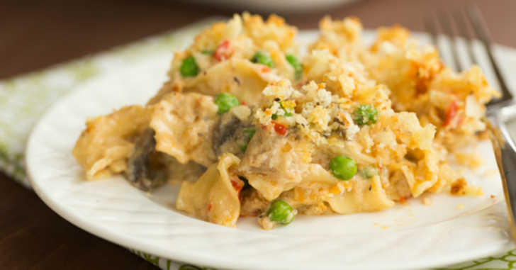 Tuna Noodle Casserole (From Scratch) - Brown Eyed Baker