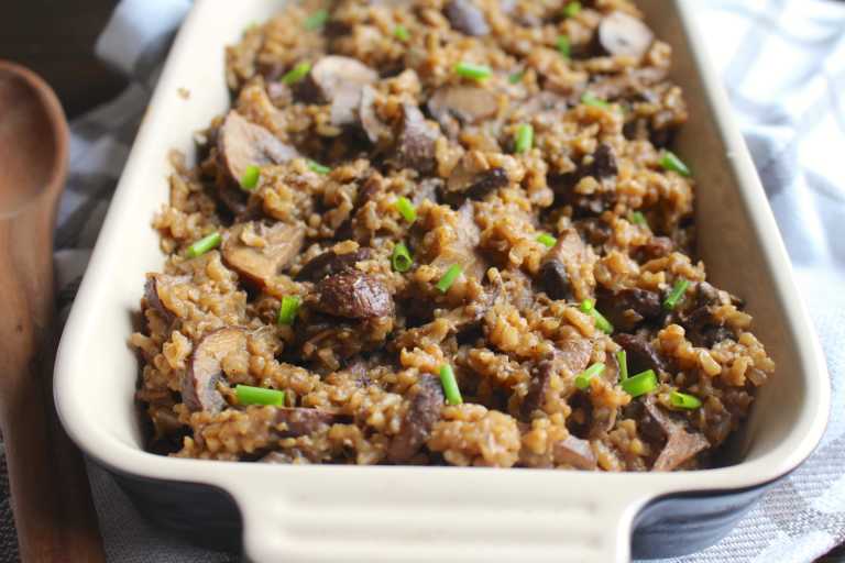 Mushroom Butter Rice