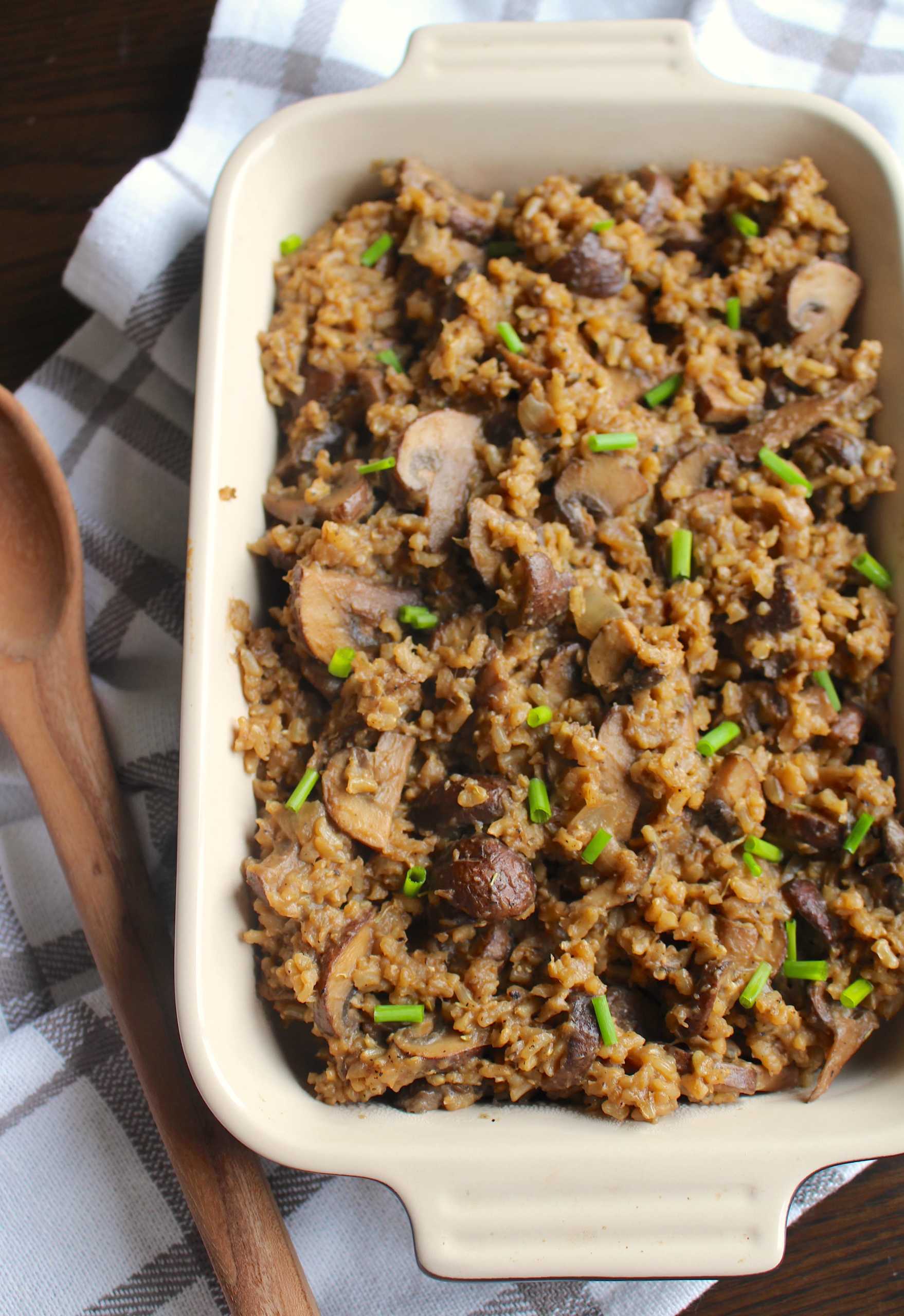 Mushroom rice 5-min