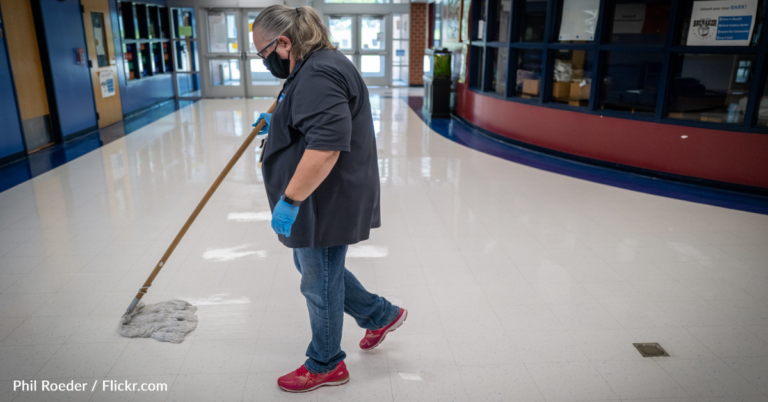 Heroic Custodian Saves Child From Choking At School