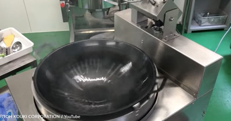 Robotic Wok Cooks Fried Rice Without Help