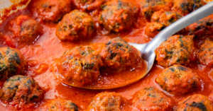 Florentine Meatballs