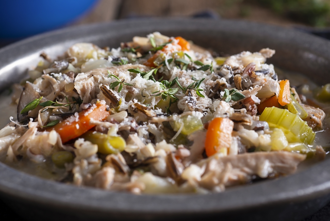 Chicken and Wild Rice Soup Recipe - Gimme Some Oven