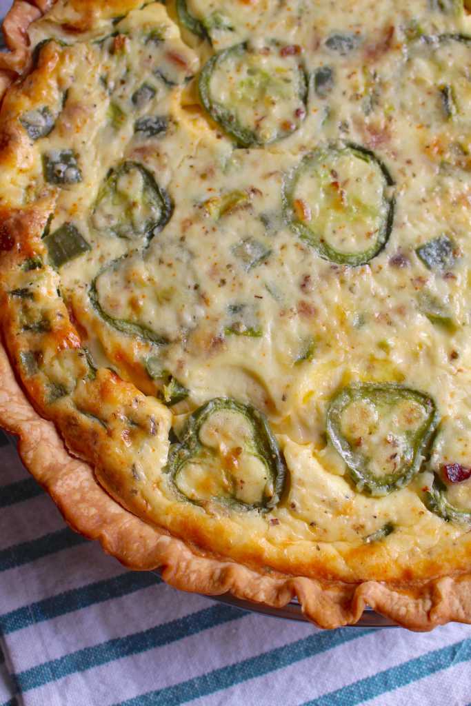 Jalapeño Popper Quiche 12 Tomatoes