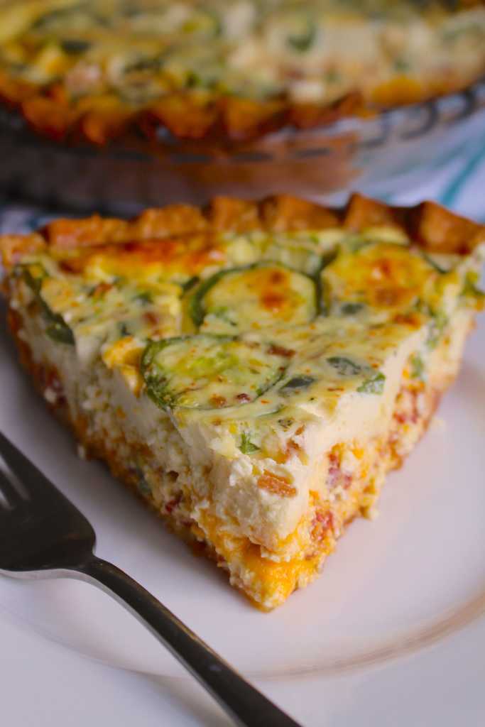 Jalapeño Popper Quiche 12 Tomatoes