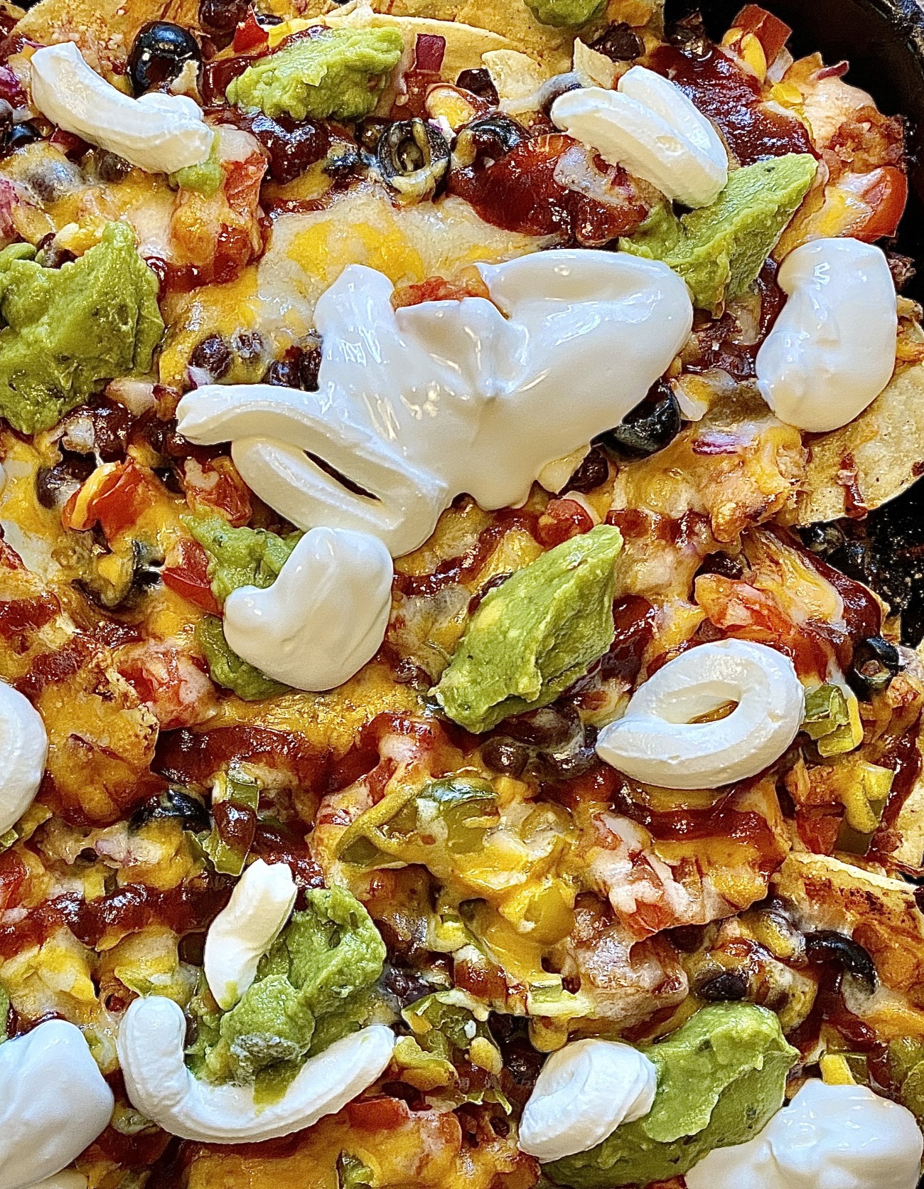 Sheet Pan BBQ Nachos Vertical 3