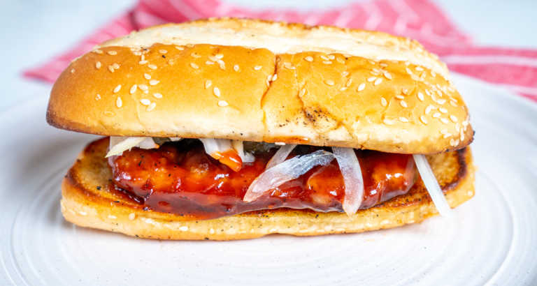 Easy Copycat McRib Sandwiches