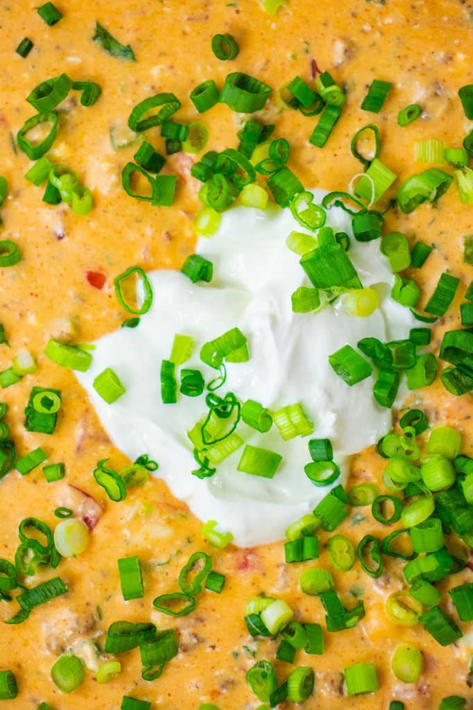Baked Queso Dip 12 Tomatoes