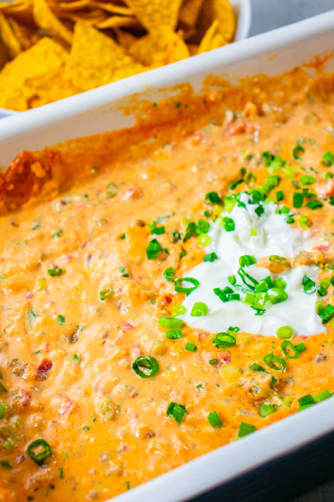 Baked Queso Dip 12 Tomatoes