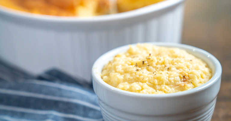Baked Cheesy Grits