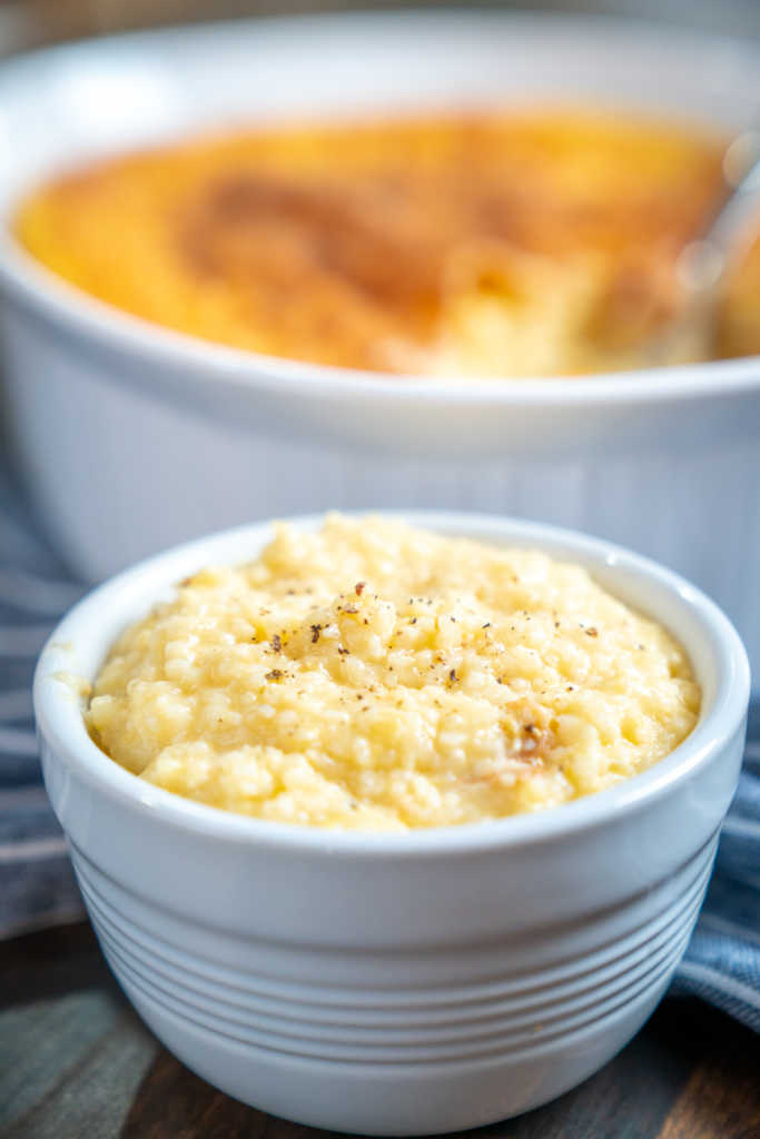 Baked Cheesy Grits | 12 Tomatoes