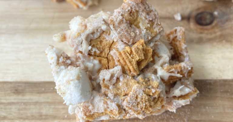 No-Bake Cinnamon Churro Bars