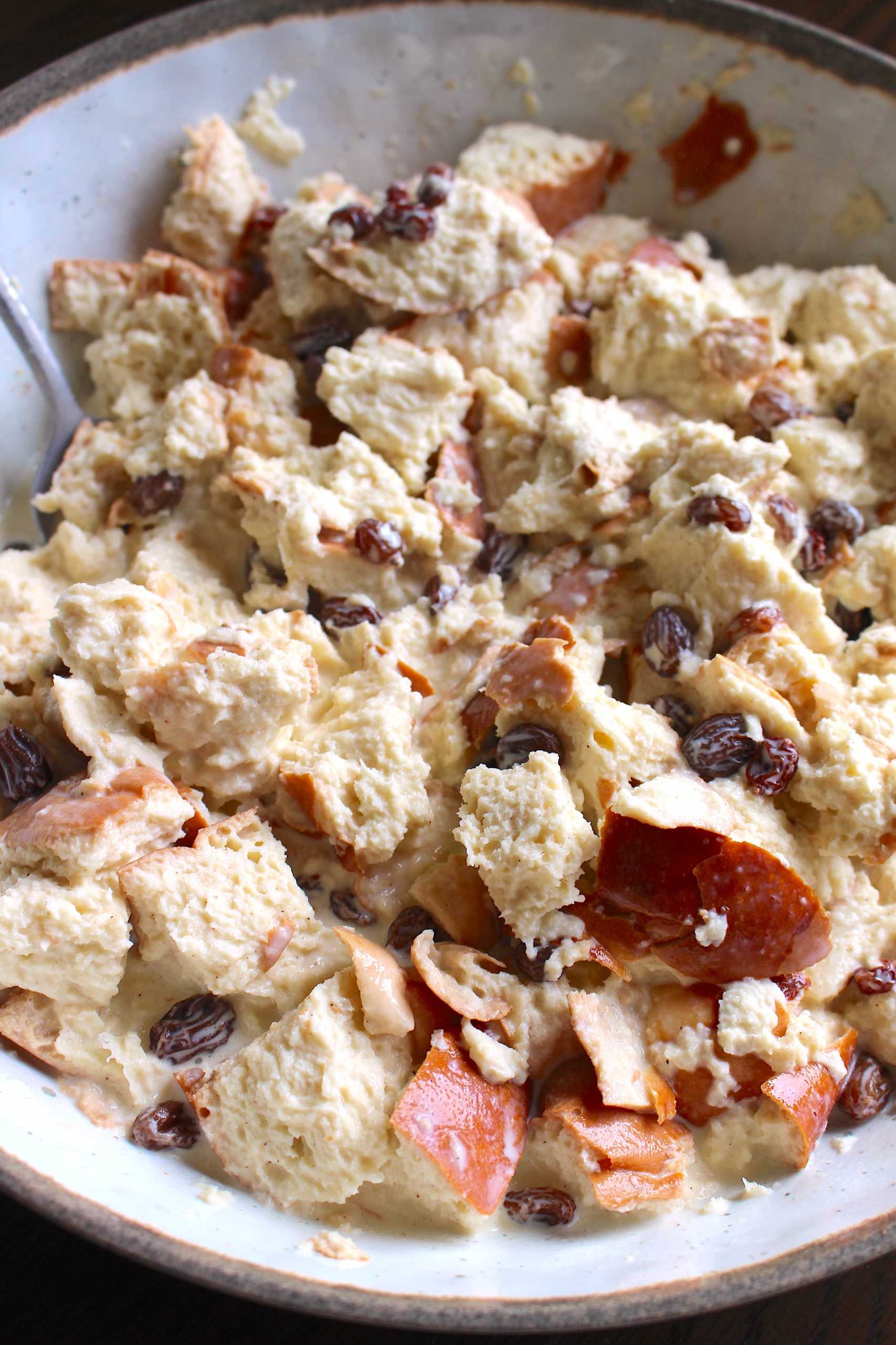 Cinnamon Raisin Bread Pudding 3-min