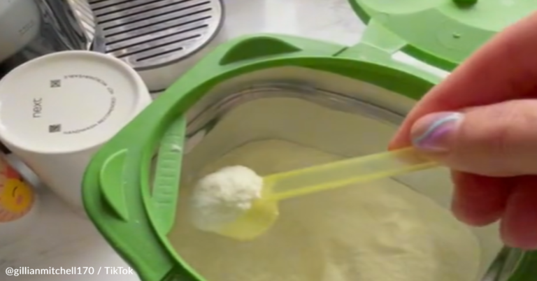 Mom Finally Realizes What The Plastic Tab In Formula Tubs Is For