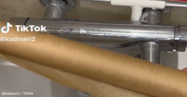 Woman Shares Hack To Remove Limescale From Bathroom In Seconds