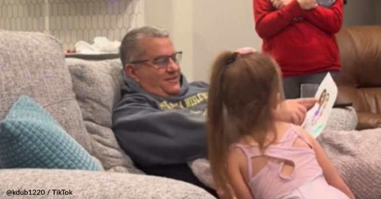 Little Girl Who Lost Her Father Asks Grandpa To The Daddy-Daughter Dance