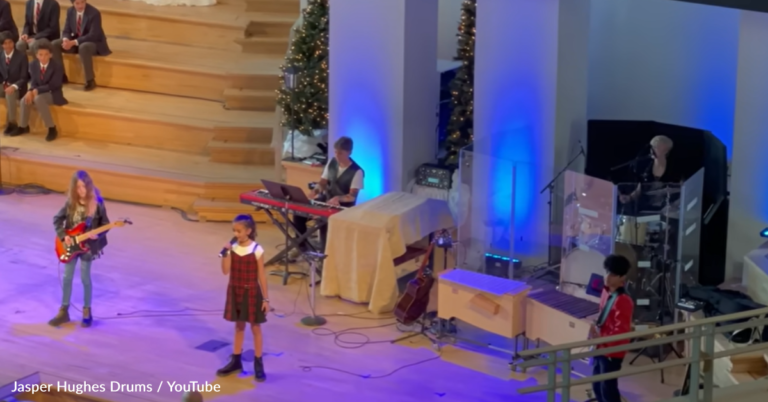 Girl Performs Guns N’ Roses “Sweet Child O’ Mine” For School Concert