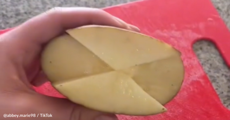 Woman Uses Potato To Paint Her Living Room And Has No Regrets