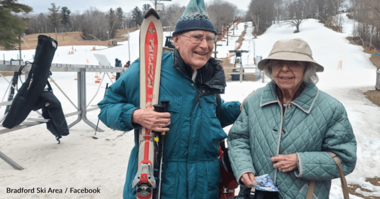 97-Year-Old Man Retires From Skiing After 90 Years On The Slopes