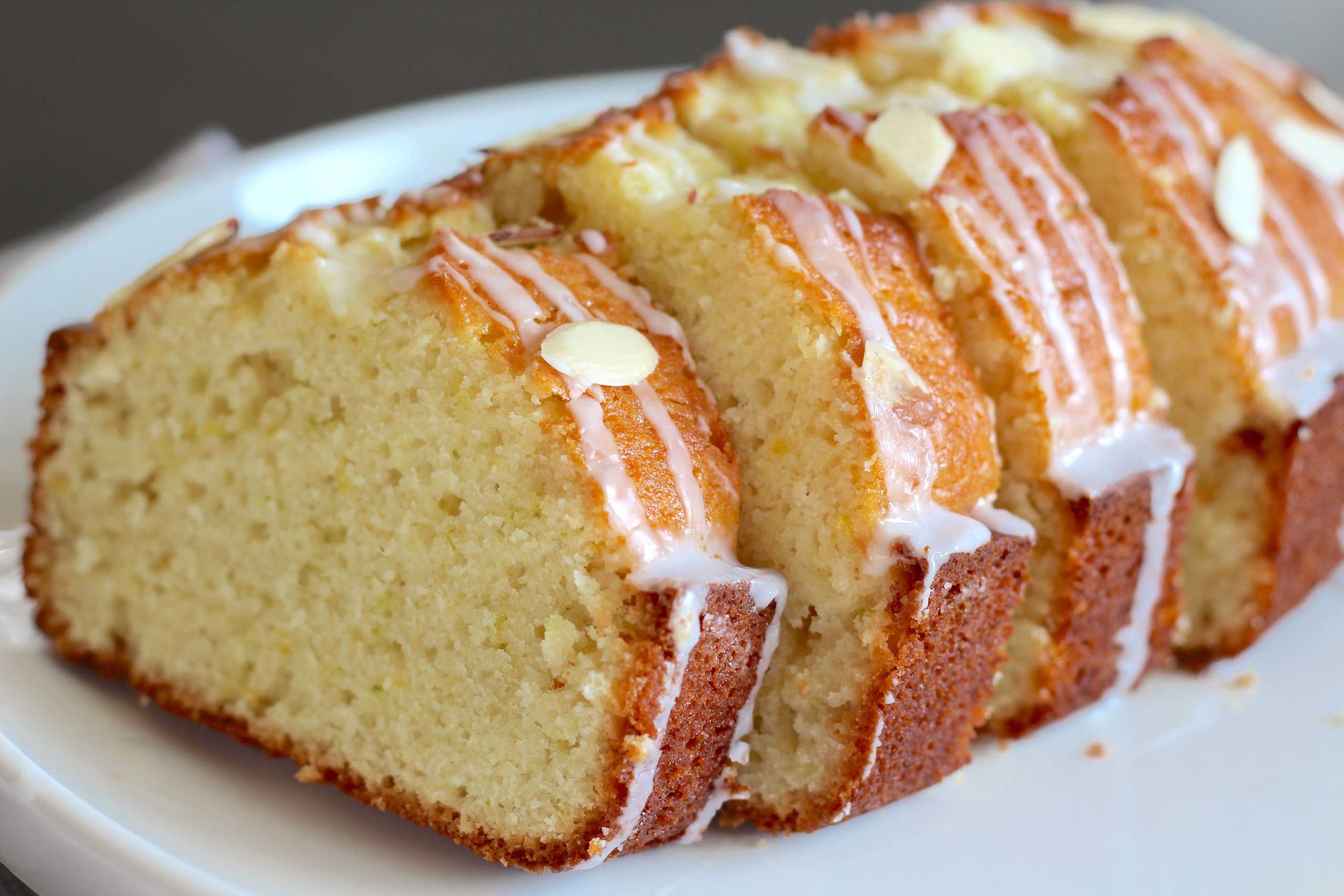 High Altitude Cherry Almond Amaretto Loaf Cake - Curly Girl Kitchen