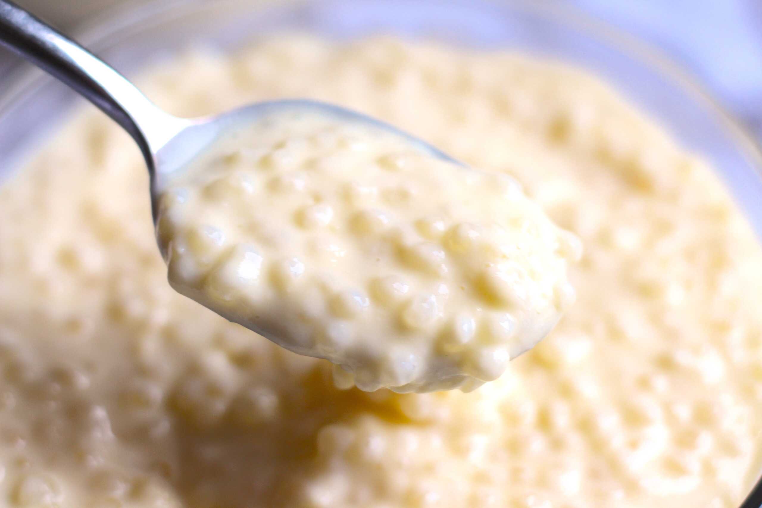 Homemade Tapioca Pudding