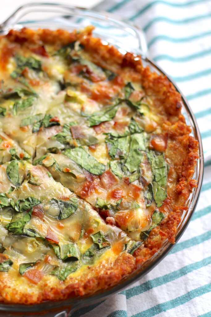 Tater Tot Crust Quiche | 12 Tomatoes